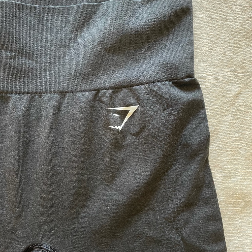 Gymshark Vital Seamless Leggings- Black Marl.